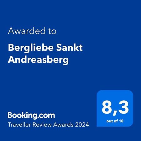 Апартаменты Bergliebe Санкт-Андреасберг Экстерьер фото